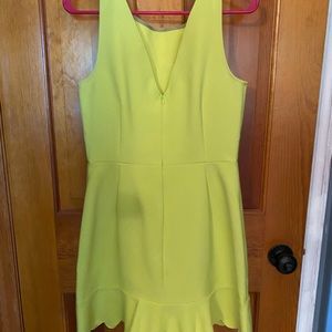 J crew scalloped dress